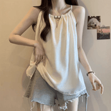 Ella | Trendy halter neck women's blouse