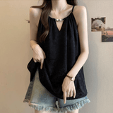 Ella | Trendy halter neck women's blouse