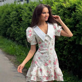 Emilia | Puff Sleeve Mini Dress