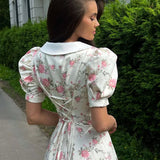 Emilia | Puff Sleeve Mini Dress