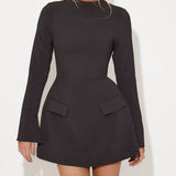 Aria | Split Sleeve Mini Dress