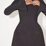 Aria | Split Sleeve Mini Dress